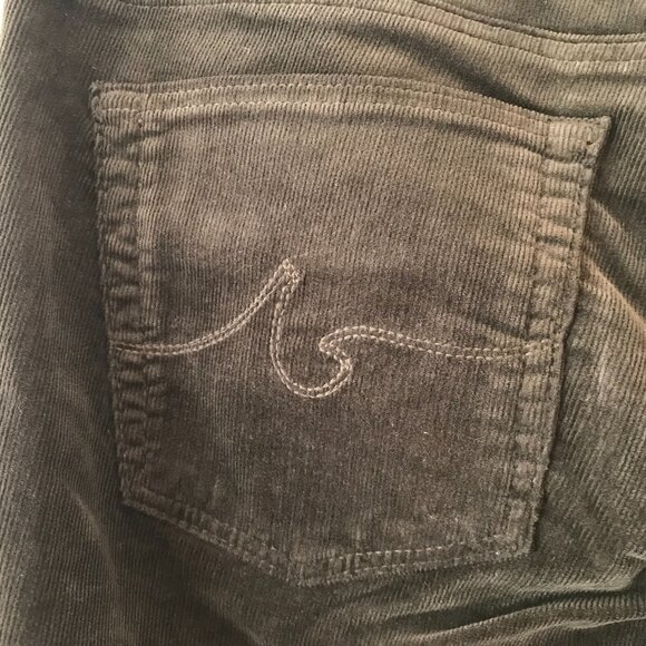 Anthropologie | AG Stevie Ankle Moto Cords Moss - Picture 11 of 16